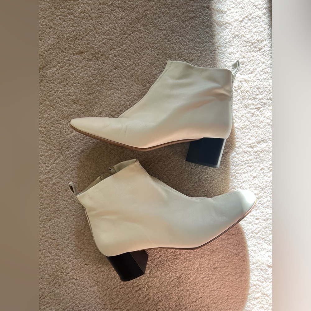 Everlane The Day Boot, Cream White